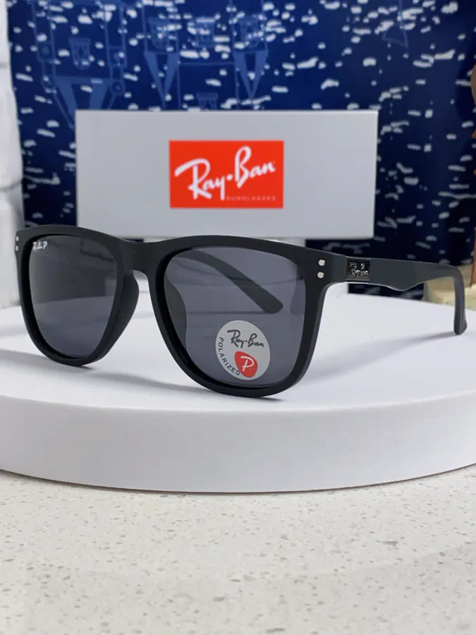 Ray Ban P80 2025 New Rectangular Unisex Sunglasses for Men Driving