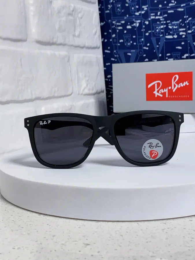 Ray Ban P80 2025 New Rectangular Unisex Sunglasses for Men Driving
