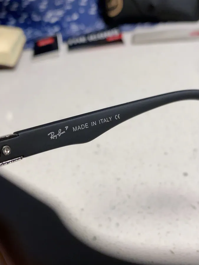 Ray Ban P80 2025 New Rectangular Unisex Sunglasses for Men Driving
