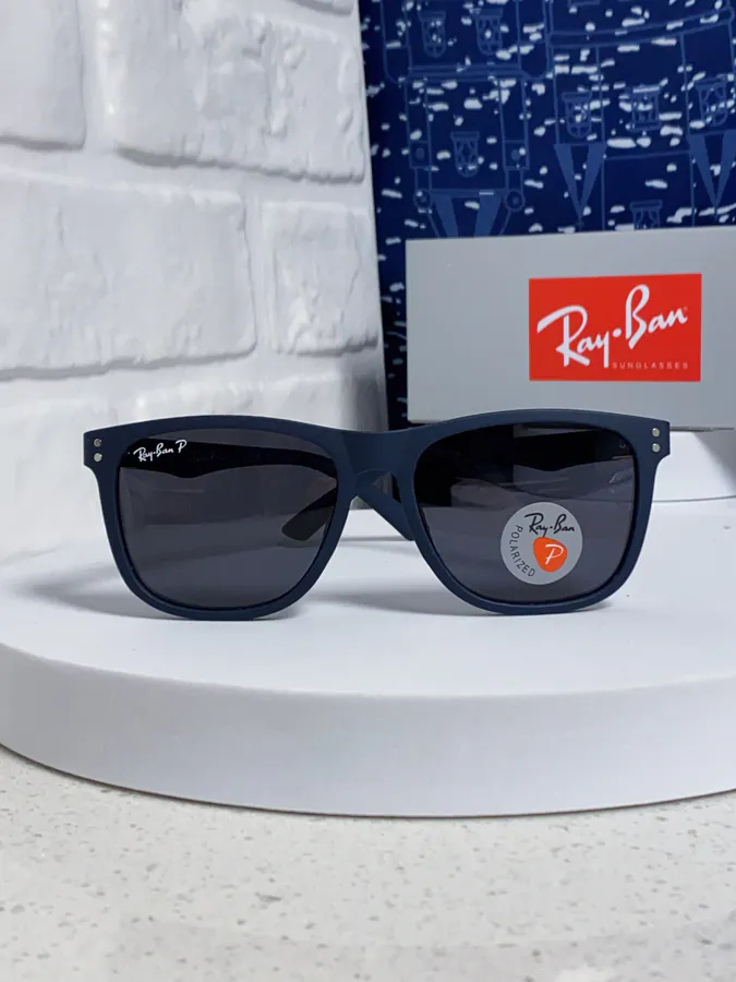 Ray Ban P80 2025 New Rectangular Unisex Sunglasses for Men Driving Polarized Lenses