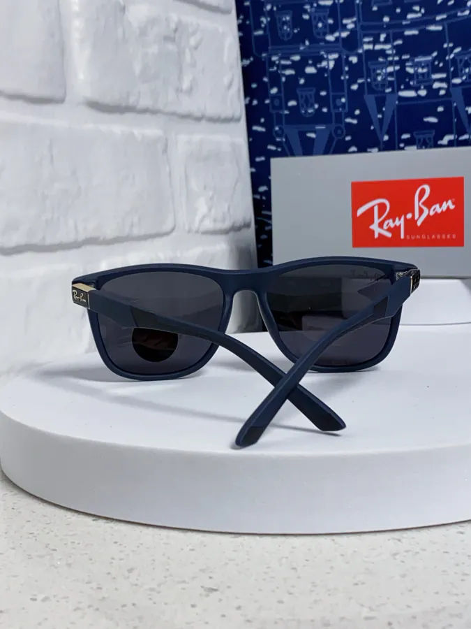 Ray Ban P80 2025 New Rectangular Unisex Sunglasses for Men Driving Polarized Lenses