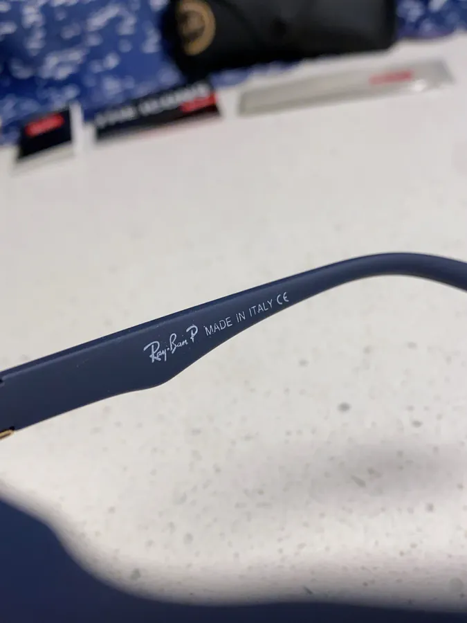 Ray Ban P80 2025 New Rectangular Unisex Sunglasses for Men Driving Polarized Lenses