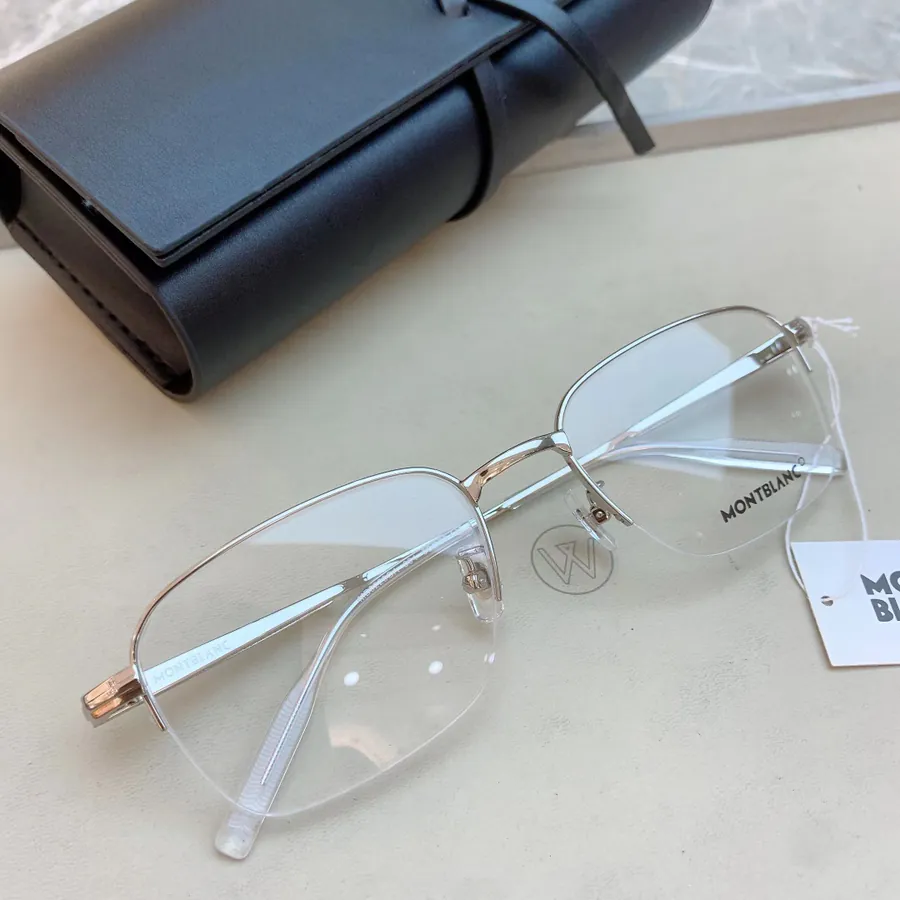 MONT BLAN* MB0220OA Men's Square Frame Optical Glasses