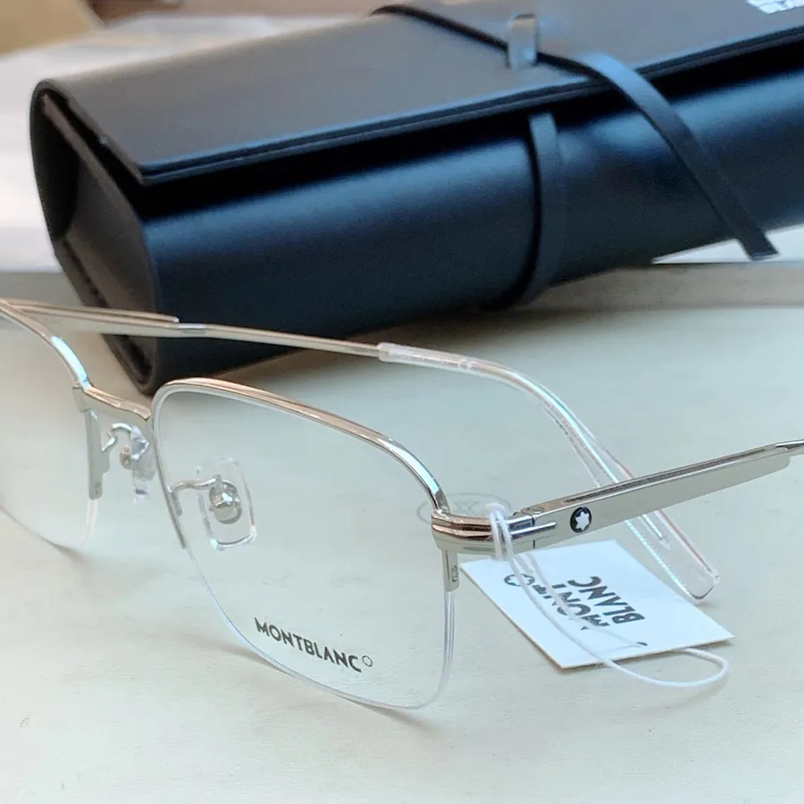 MONT BLAN* MB0220OA Men's Square Frame Optical Glasses