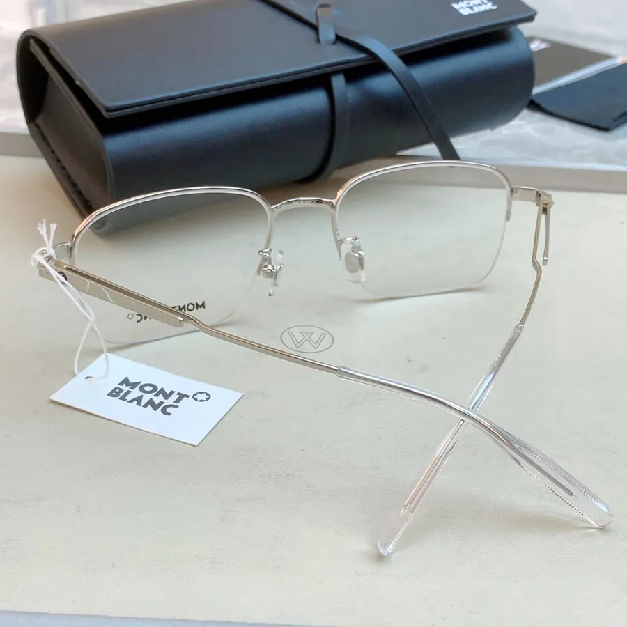 MONT BLAN* MB0220OA Men's Square Frame Optical Glasses