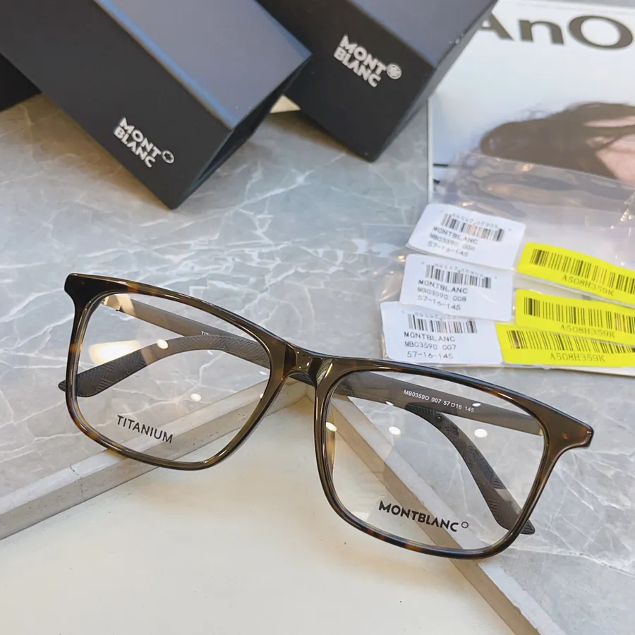 MONT BLAN* New Optical Frame with Titanium Frame