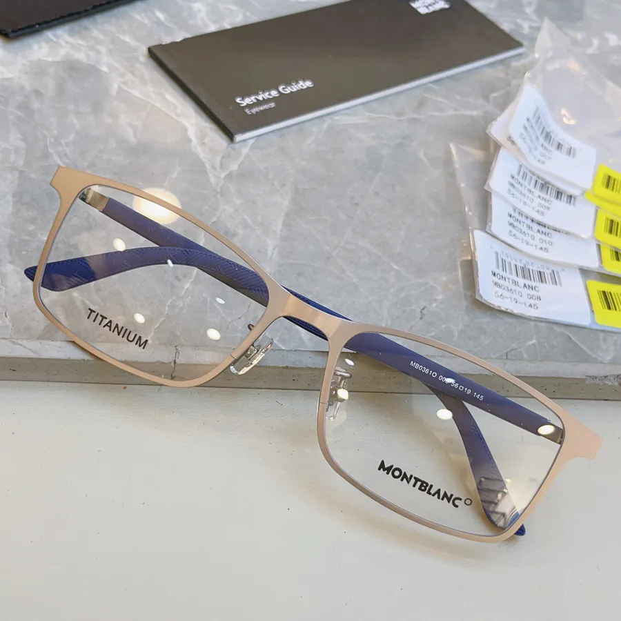 MONT BLAN* New Optical Frame with Titanium Frame