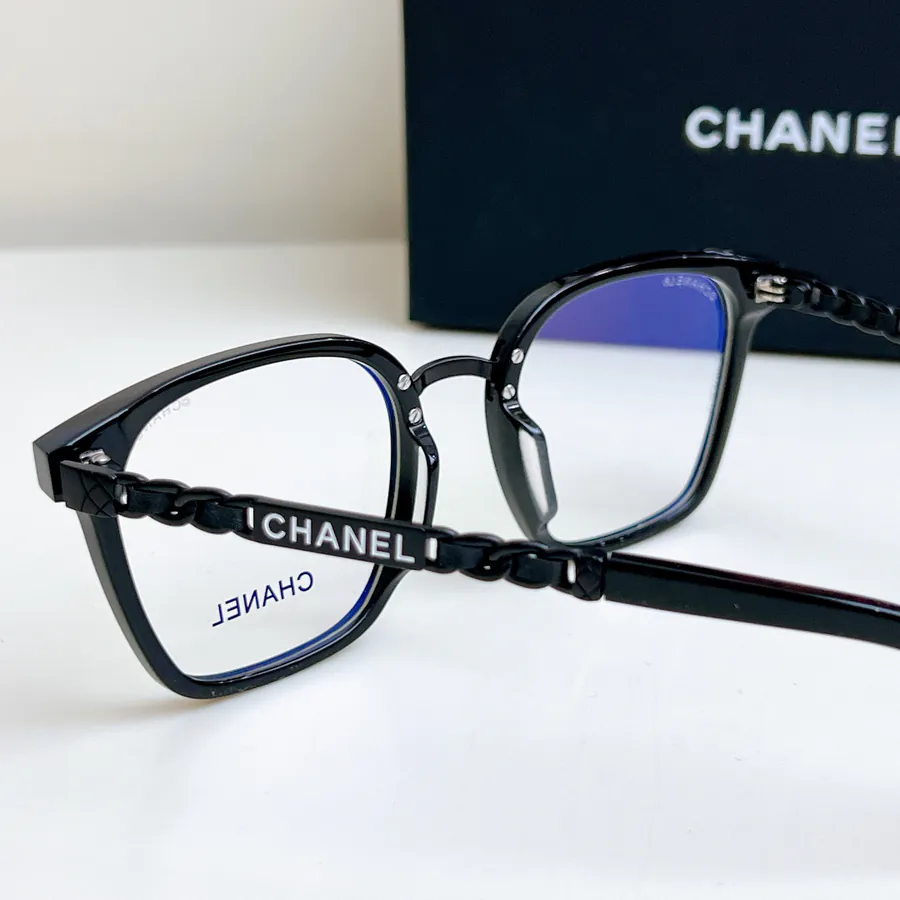 P105 CHANEL Black Warrior Fuxing Eyewear Frame