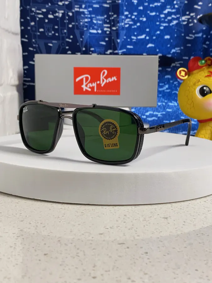 RAYBAN Ray Ban RB4413 New Fashion Frame Colorful Trendy Sunglasses Square Frame, Unisex