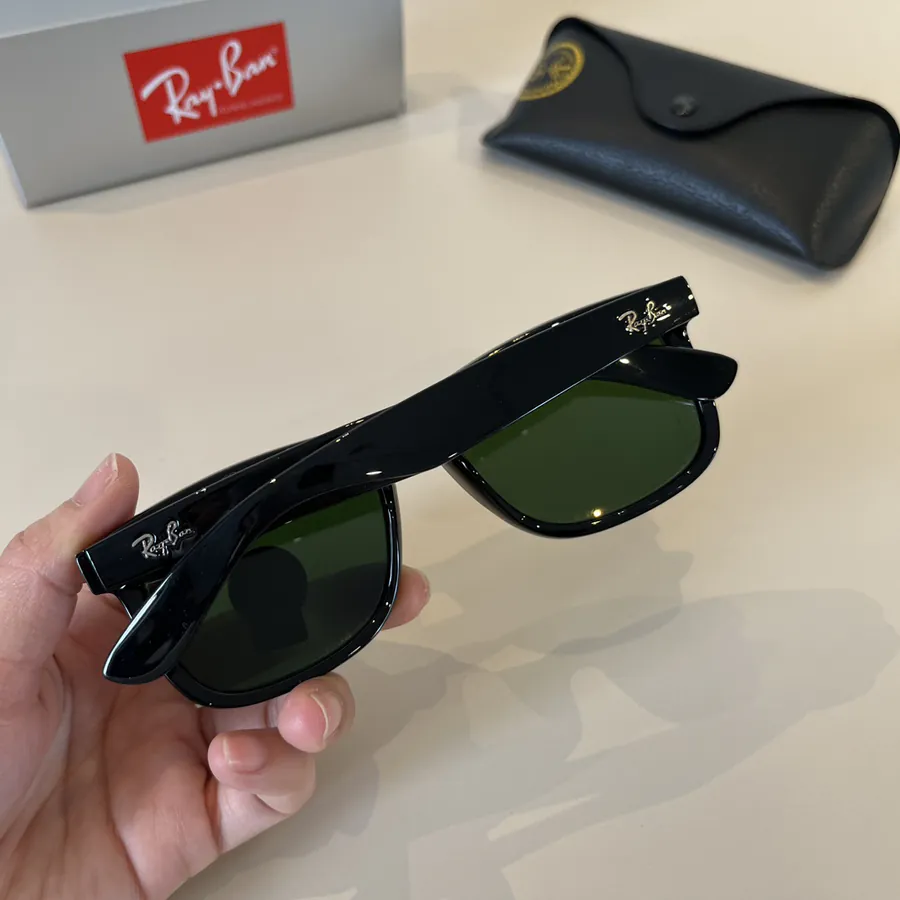 Ray Ban Trendy Unisex Sunglasses with Glass Lenses