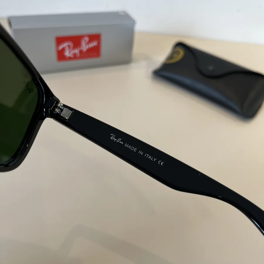 Ray Ban Trendy Unisex Sunglasses with Glass Lenses