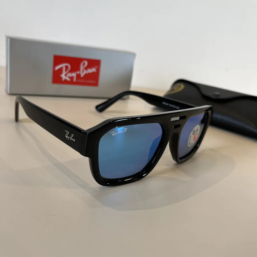 Ray Ban Trendy Women's Sunglasses with Glass Lenses