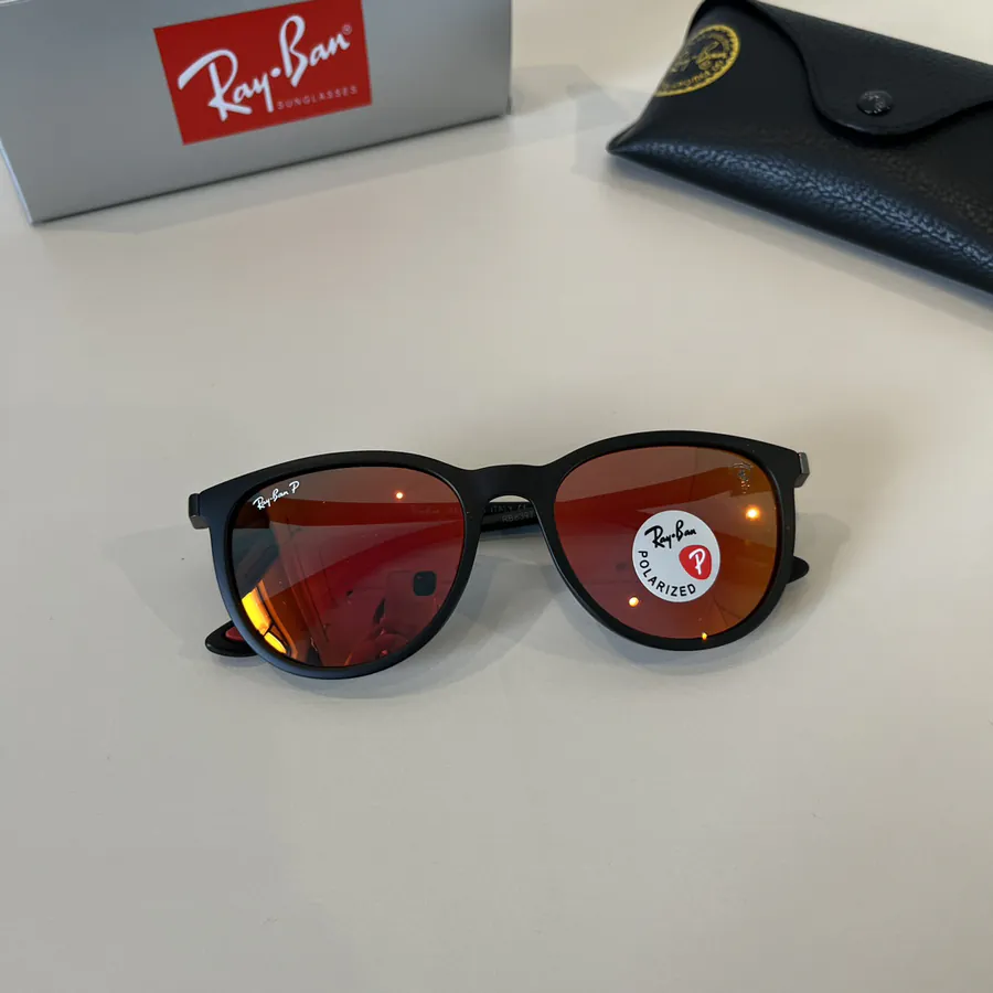 Ray Ban Trendy Unisex Sunglasses with Glass Lenses