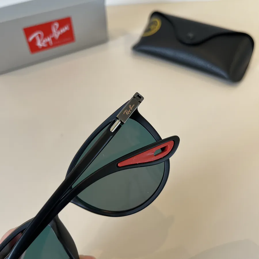 Ray Ban Trendy Unisex Sunglasses with Glass Lenses