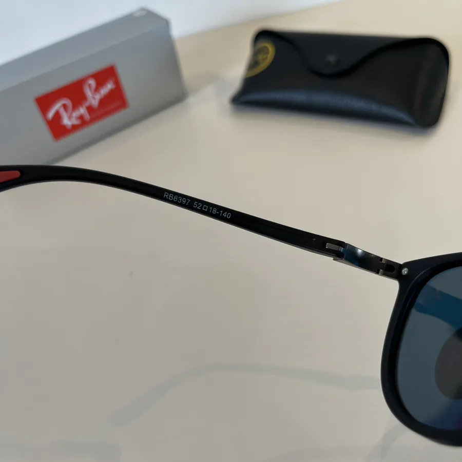 Ray Ban Trendy Unisex Sunglasses with Glass Lenses