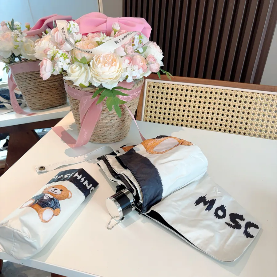 Moschino Designer Umbrella with 50% Off