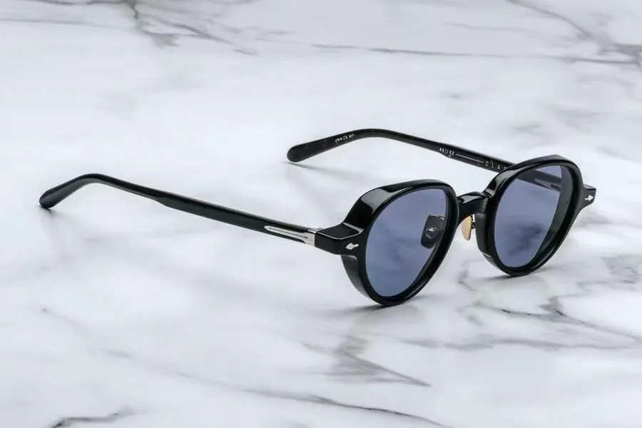 Jacques Marie Mage Round Sunglasses