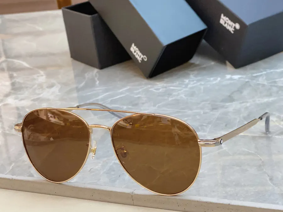 MONT BLAN* MB0235SK Men's Outdoor Sunglasses