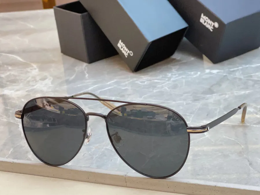 MONT BLAN* MB0235SK Men's Outdoor Sunglasses