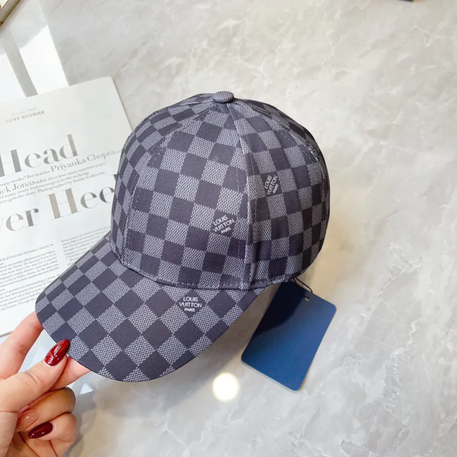 New Arrival Chessboard Baseball Cap