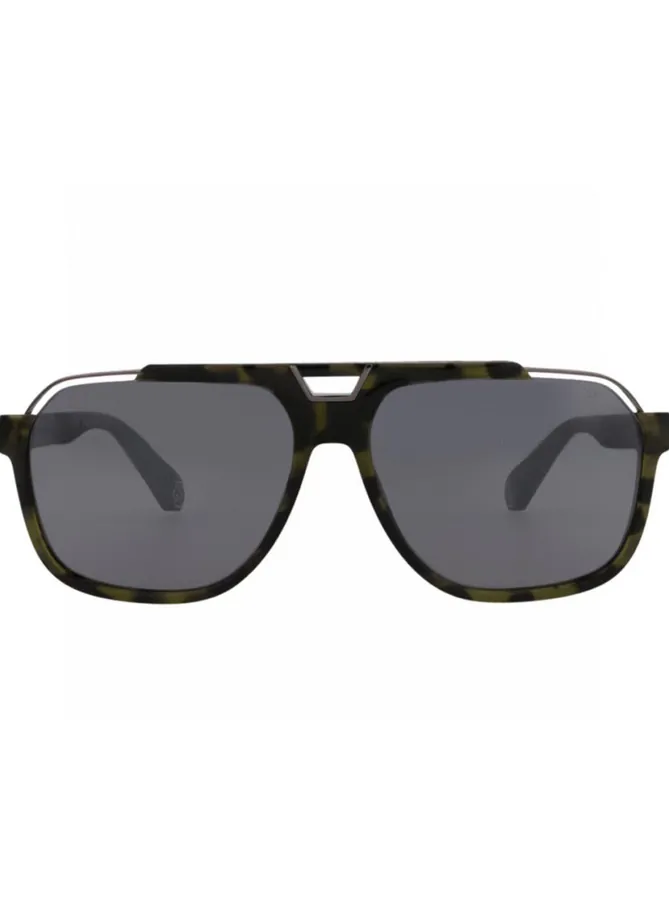 Philipp Plei Pilot Sunglasses with Metal Details