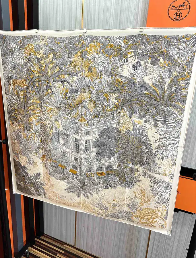 Ames 2025 New Collection Silk Scarf