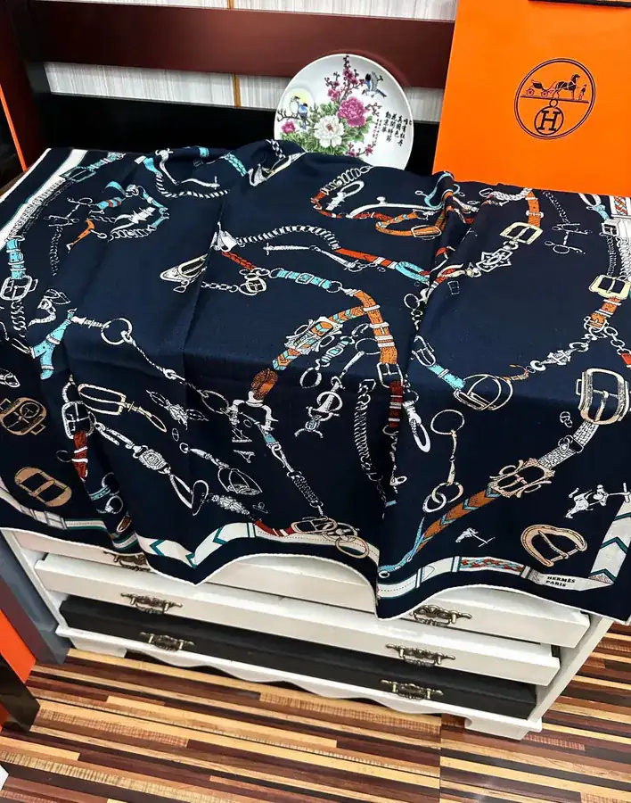 Ames P205 Luxury Scarf Double Sided Color Premium Craftsmanship