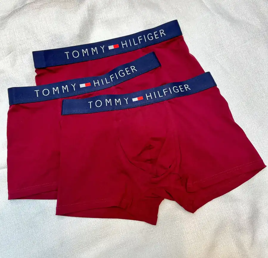 Tommy Men's Brief Underwear Premium Quality, Red and Bold