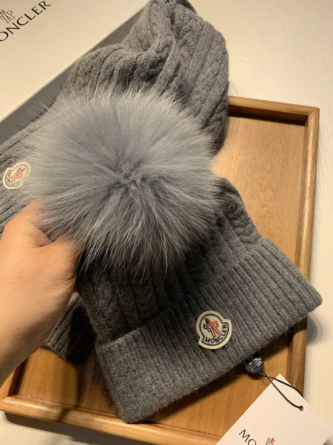 Monte Classic Wool Fox Trim Winter Bag