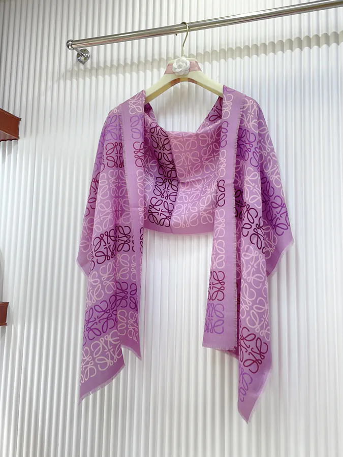 LW Multicolored Logo Scarf