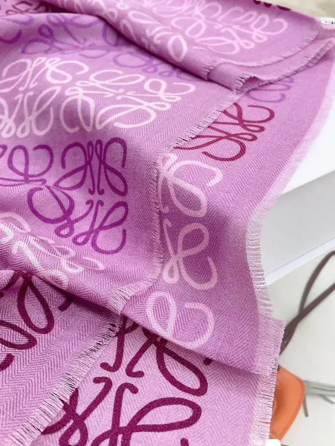 LW Multicolored Logo Scarf