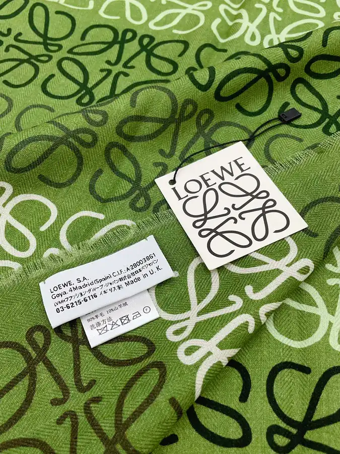 LW Multicolored Logo Scarf
