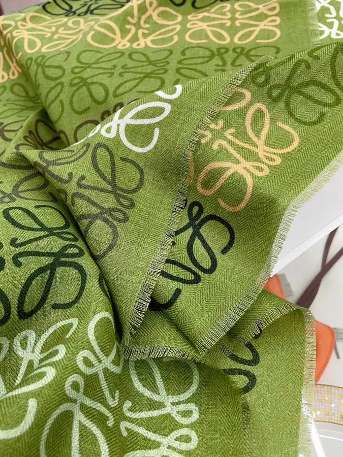 LW Multicolored Logo Scarf