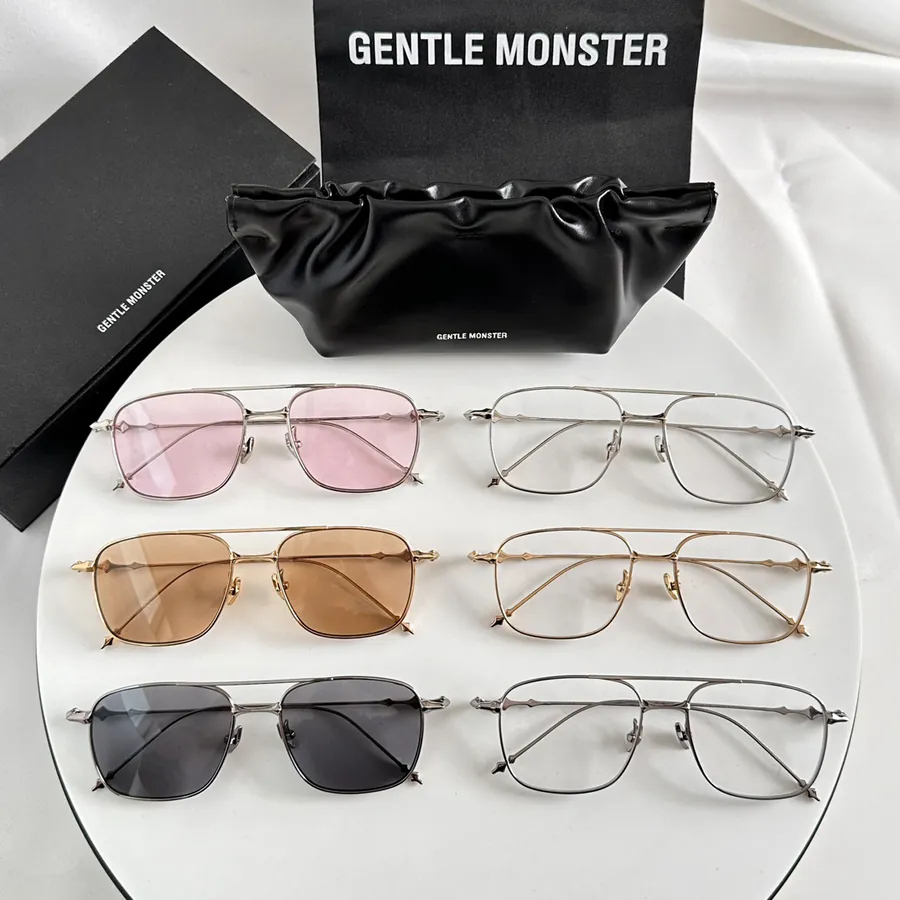 Gentle Monster Titanium Frame Sunglasses