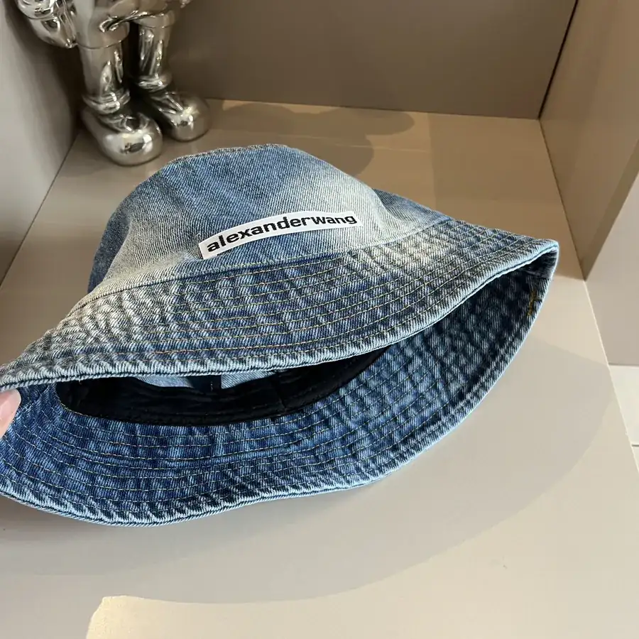 Alexander Wang Denim Fisherman Hat for Men and Women