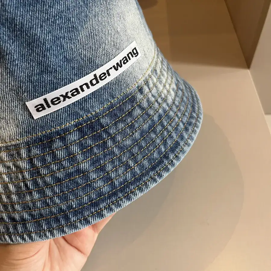 Alexander Wang Denim Fisherman Hat for Men and Women