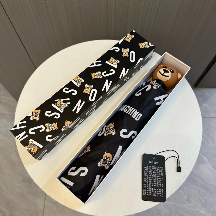 Moschino Letter Bear 2024 Summer Umbrella