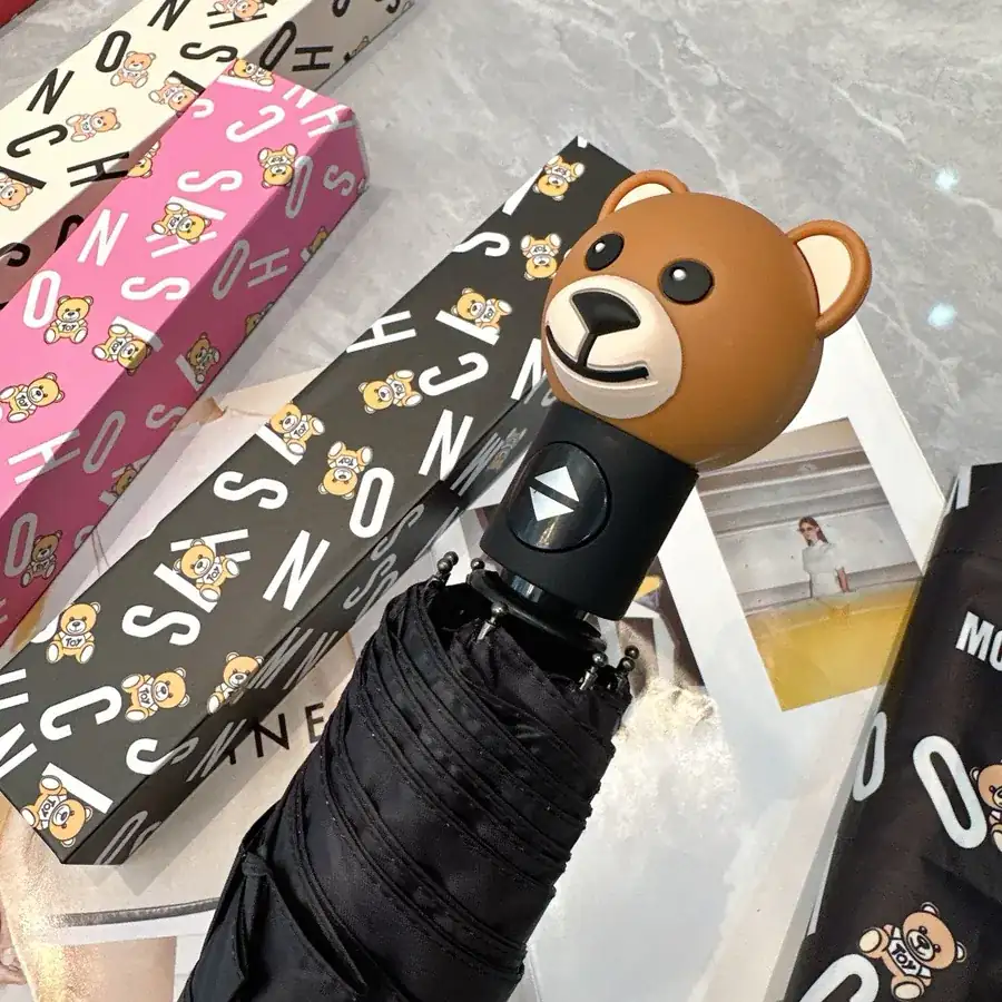 Moschino Letter Bear 2024 Summer Umbrella