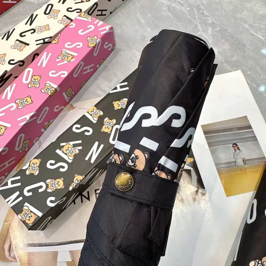 Moschino Letter Bear 2024 Summer Umbrella