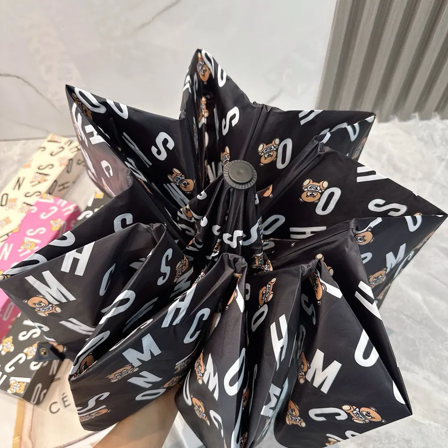 Moschino Letter Bear 2024 Summer Umbrella
