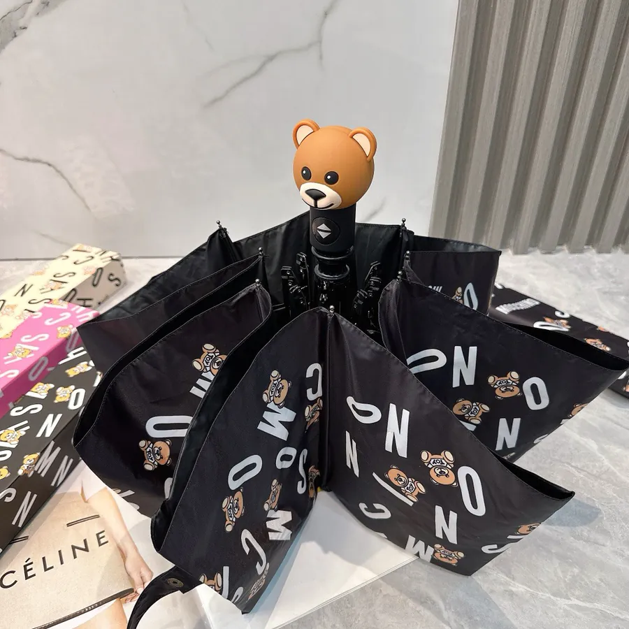 Moschino Letter Bear 2024 Summer Umbrella