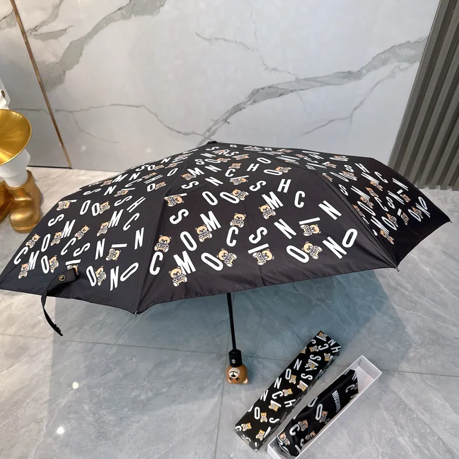Moschino Letter Bear 2024 Summer Umbrella