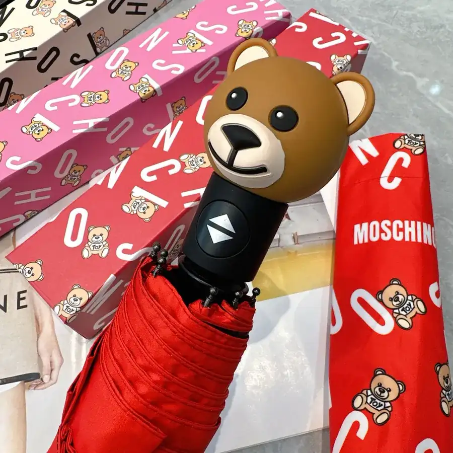 Moschino Letter Bear 2024 Summer Umbrella