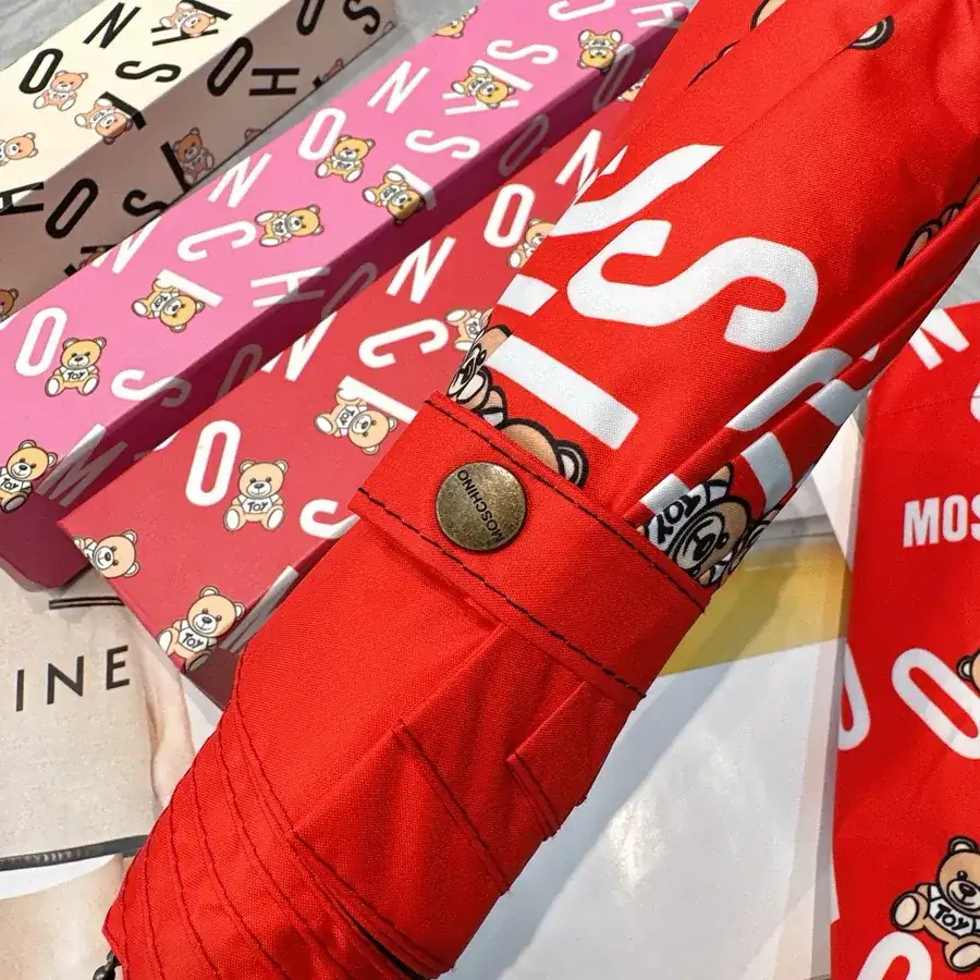 Moschino Letter Bear 2024 Summer Umbrella