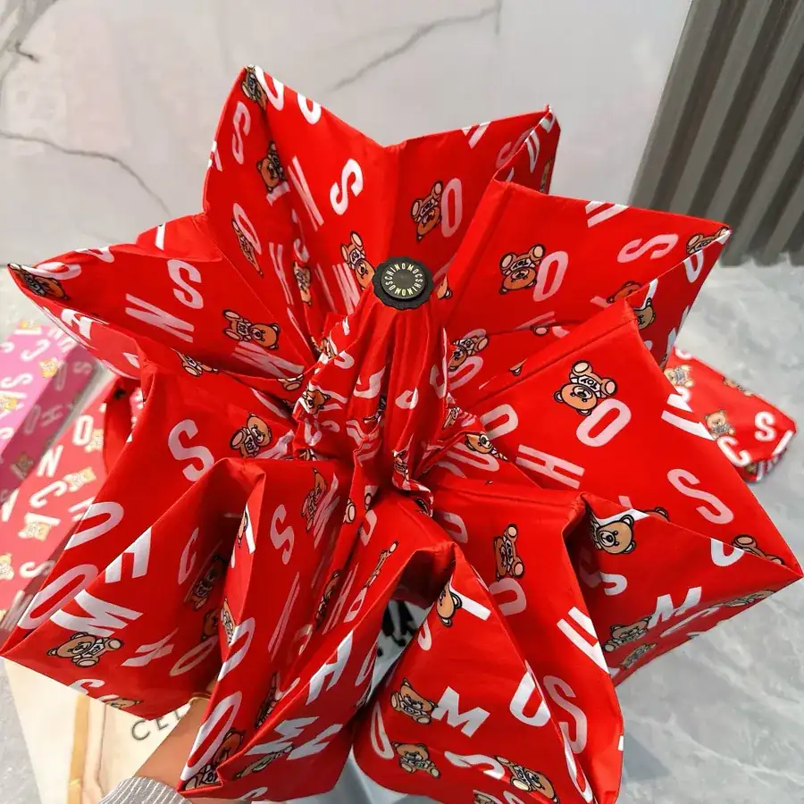 Moschino Letter Bear 2024 Summer Umbrella