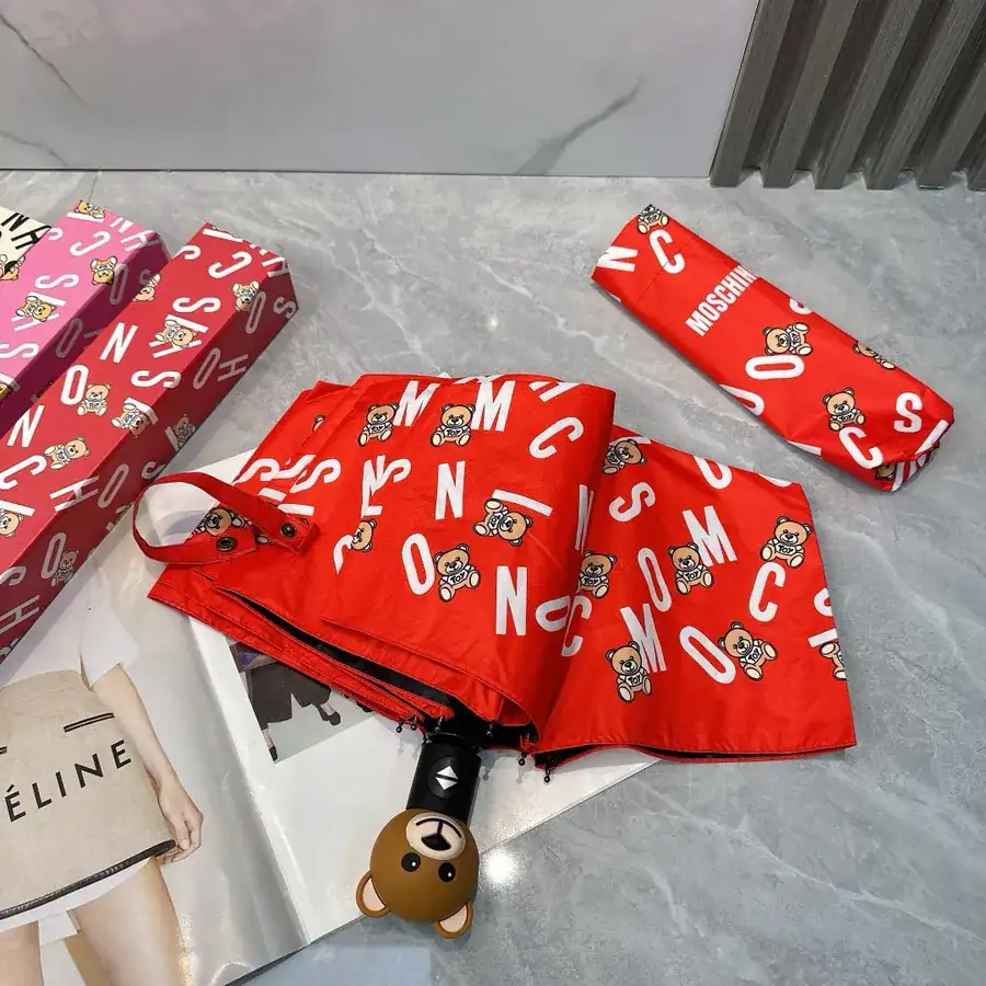 Moschino Letter Bear 2024 Summer Umbrella