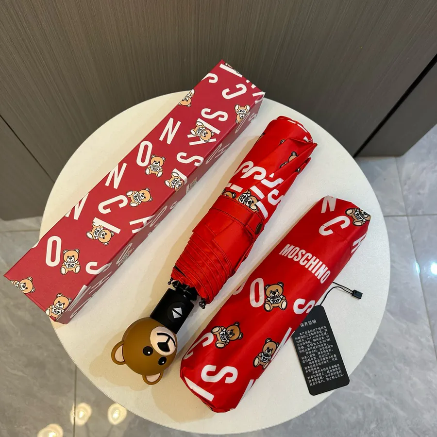 Moschino Letter Bear 2024 Summer Umbrella