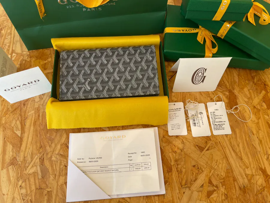 Goyard Multifunction Wallet Long Folder