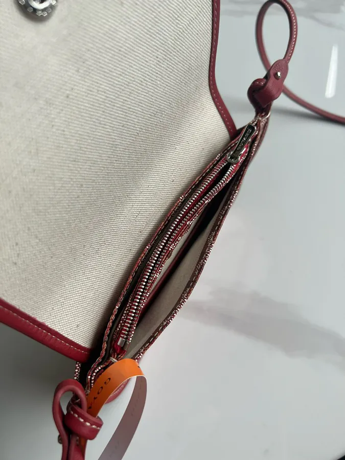 Goyard Envelope Bag Premium Italian Calfskin, Adjustable Strap