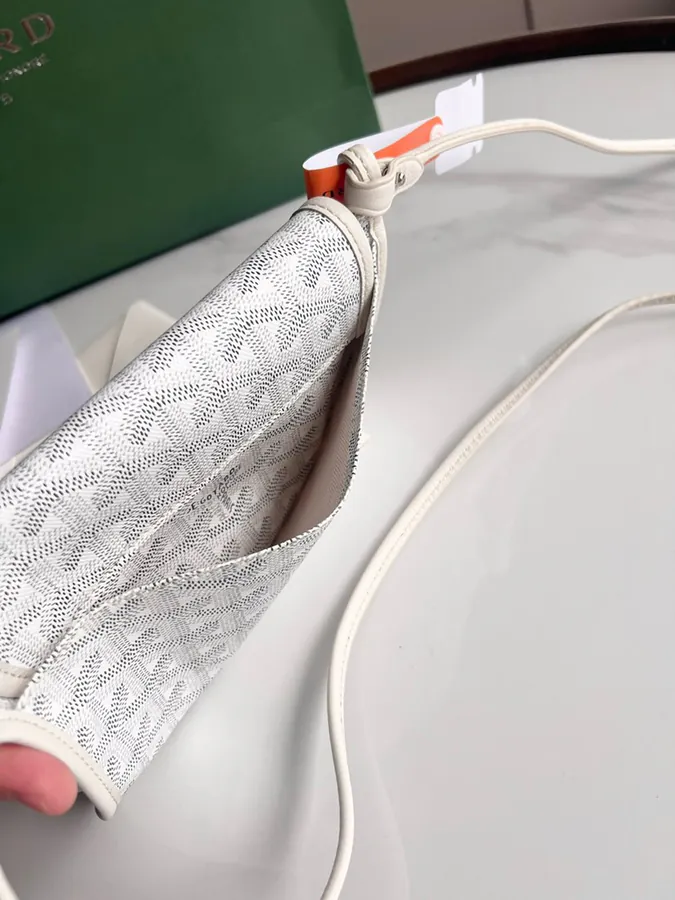 Goyard Envelope Bag Premium Italian Calfskin, Adjustable Strap